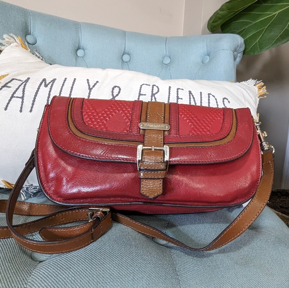Burberry leather crossbody bag